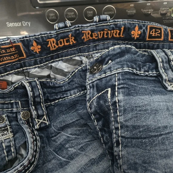 Rock Revival For Men Jeans with Embroidery - Picture 3 of 3